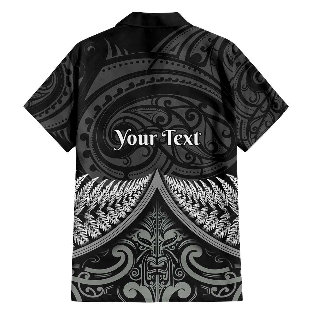 Personalised Toitu Te Tiriti Aotearoa Silver Fern Family Matching Tank Maxi Dress and Hawaiian Shirt New Zealand Maori Pattern LT01 - Polynesian Pride