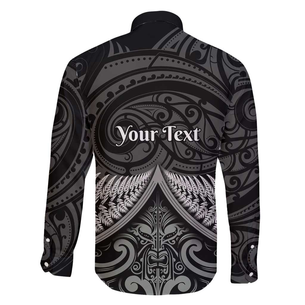 Personalised Toitu Te Tiriti Aotearoa Silver Fern Family Matching Tank Maxi Dress and Hawaiian Shirt New Zealand Maori Pattern LT01 - Polynesian Pride