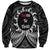 Personalised Toitu Te Tiriti Aotearoa Silver Fern Sweatshirt New Zealand Maori Pattern