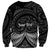 Personalised Toitu Te Tiriti Aotearoa Silver Fern Sweatshirt New Zealand Maori Pattern