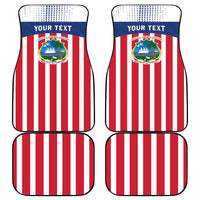 Personalized Liberia 1847 Car Mats Happy Independence Day