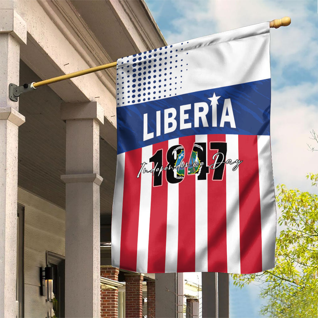 Liberia 1847 Garden Flag Happy Independence Day LT01 House Flag Multicolor - Polynesian Pride