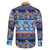 Hawaii Turtles Pattern Special Blue Family Matching Short Sleeve Bodycon Dress and Hawaiian Shirt - Polynesian Pride