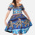 Hawaii Turtles Pattern Special Blue Family Matching Summer Maxi Dress and Hawaiian Shirt - Polynesian Pride