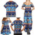 Hawaii Turtles Pattern Special Blue Family Matching Summer Maxi Dress and Hawaiian Shirt - Polynesian Pride