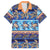 Hawaii Turtles Pattern Special Blue Family Matching Summer Maxi Dress and Hawaiian Shirt - Polynesian Pride