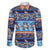 Hawaii Turtles Pattern Special Blue Family Matching Summer Maxi Dress and Hawaiian Shirt - Polynesian Pride