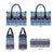 Hawaii Turtles Pattern Special Blue Leather Bag - Polynesian Pride