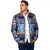 Hawaii Turtles Pattern Special Blue Padded Jacket - Polynesian Pride