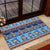 Hawaii Turtles Pattern Special Blue Rubber Doormat - Polynesian Pride