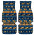 Hawaii Turtles Starfish Unique Pattern Car Mats - Polynesian Pride