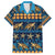 Hawaii Turtles Starfish Unique Pattern Family Matching Off Shoulder Short Dress and Hawaiian Shirt - Polynesian Pride