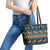 Hawaii Turtles Starfish Unique Pattern Leather Tote Bag - Polynesian Pride