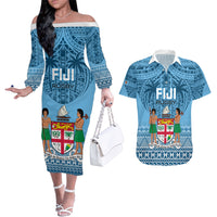 custom-fiji-rugby-couples-matching-off-the-shoulder-long-sleeve-dress-and-hawaiian-shirt-fijian-go-2023-world-cup