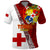 Custom Tonga Rugby Polo Shirt Tongan Go 2023 World Cup LT01 Red - Polynesian Pride