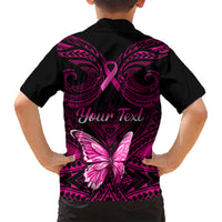 personalised-pink-out-kid-hawaiian-shirt-breast-cancer-awareness-polynesian-pattern-black-version