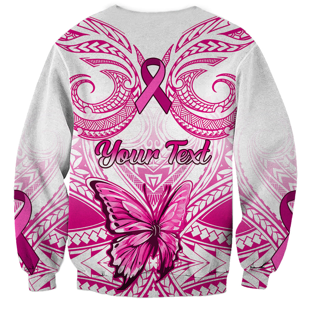 personalised-pink-out-sweatshirt-breast-cancer-awareness-polynesian-pattern-white-version