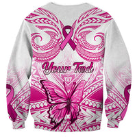 personalised-pink-out-sweatshirt-breast-cancer-awareness-polynesian-pattern-white-version