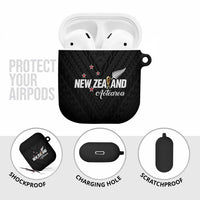 Football New Zealand AirPods Case Aotearoa United Black Version - Polynesian Pride