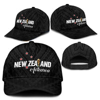 Football New Zealand Classic Cap Aotearoa United Black Version - Polynesian Pride