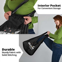 Football New Zealand Grocery Bag Aotearoa United Black Version - Polynesian Pride