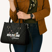 Football New Zealand Leather Bag Aotearoa United Black Version - Polynesian Pride