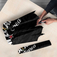Football New Zealand Umbrella Aotearoa United Black Version - Polynesian Pride