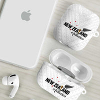 Football New Zealand AirPods Case Aotearoa United White Version - Polynesian Pride