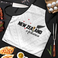 Football New Zealand Apron Aotearoa United White Version - Polynesian Pride