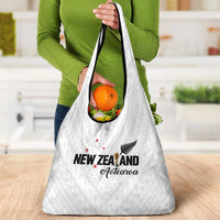 Football New Zealand Grocery Bag Aotearoa United White Version - Polynesian Pride