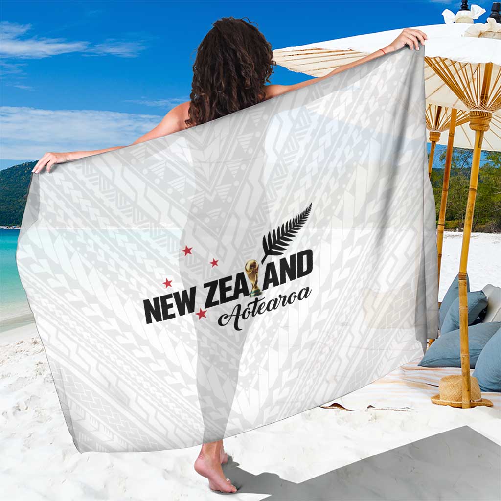 Football New Zealand Sarong Aotearoa United White Version - Polynesian Pride