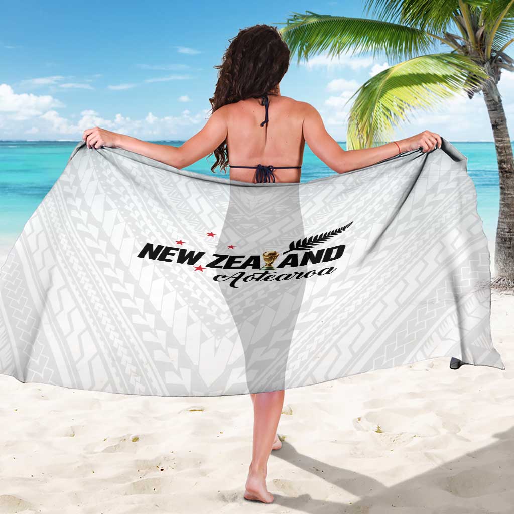 Football New Zealand Sarong Aotearoa United White Version - Polynesian Pride