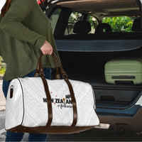 Football New Zealand Travel Bag Aotearoa United White Version - Polynesian Pride