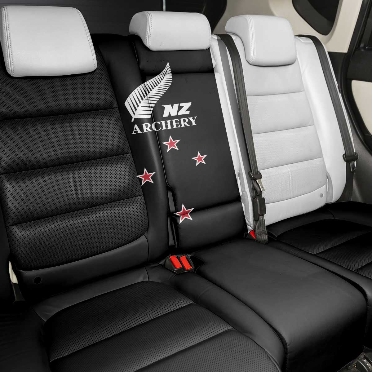 New Zealand 2025 Archery Basic Back Car Seat Cover Archery NZ LT01 - Polynesian Pride