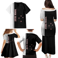 Personalised New Zealand 2025 Archery Basic Family Matching Puletasi and Hawaiian Shirt Archery NZ