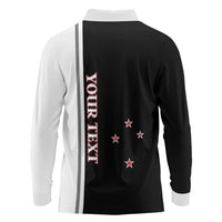 Personalised New Zealand 2025 Archery Basic Long Sleeve Polo Shirt Archery NZ