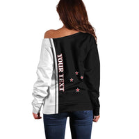 Personalised New Zealand 2025 Archery Basic Off Shoulder Sweater Archery NZ