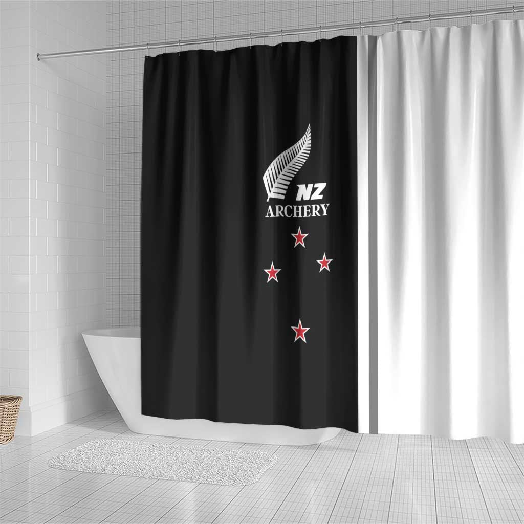 New Zealand 2025 Archery Basic Shower Curtain Archery NZ LT01 - Polynesian Pride