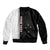 Personalised New Zealand 2025 Archery Basic Sleeve Zip Bomber Jacket Archery NZ