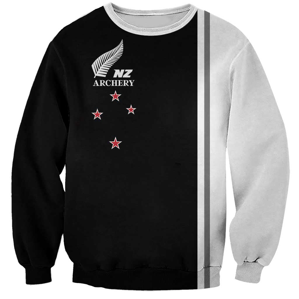 Personalised New Zealand 2025 Archery Basic Sweatshirt Archery NZ