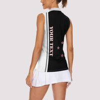 Personalised New Zealand 2025 Archery Basic Women Sleeveless Polo Shirt Archery NZ