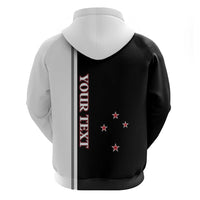 Personalised New Zealand 2025 Archery Basic Zip Hoodie Archery NZ LT01 - Polynesian Pride