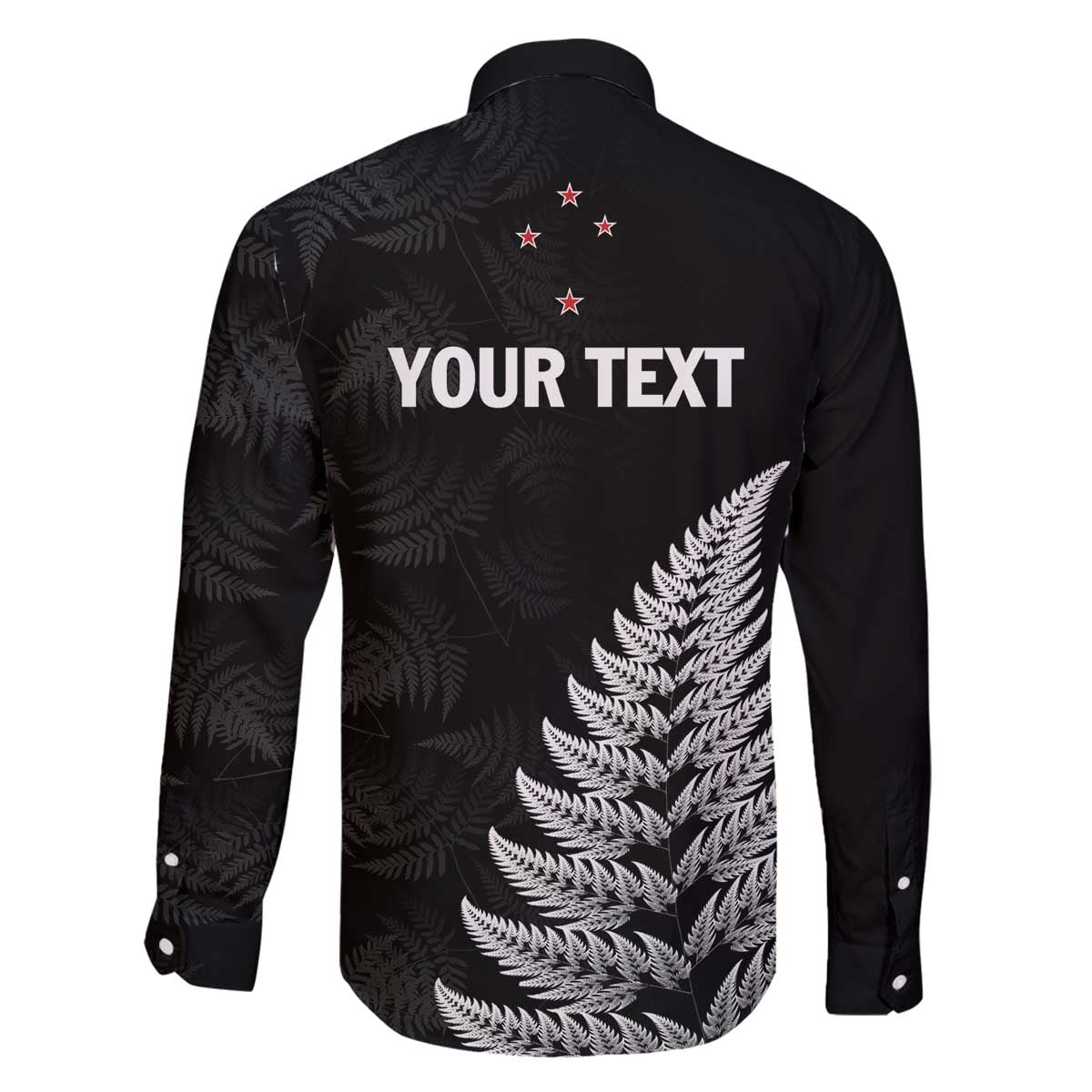 Personalised New Zealand 2025 Archery Family Matching Off The Shoulder Long Sleeve Dress and Hawaiian Shirt Aotearoa Silver Arrows Black