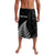 Personalised New Zealand 2025 Archery Lavalava Aotearoa Silver Arrows Black