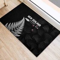 New Zealand 2025 Archery Rubber Doormat Aotearoa Silver Arrows Black