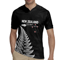 Personalised New Zealand 2025 Archery Rugby Jersey Aotearoa Silver Arrows Black
