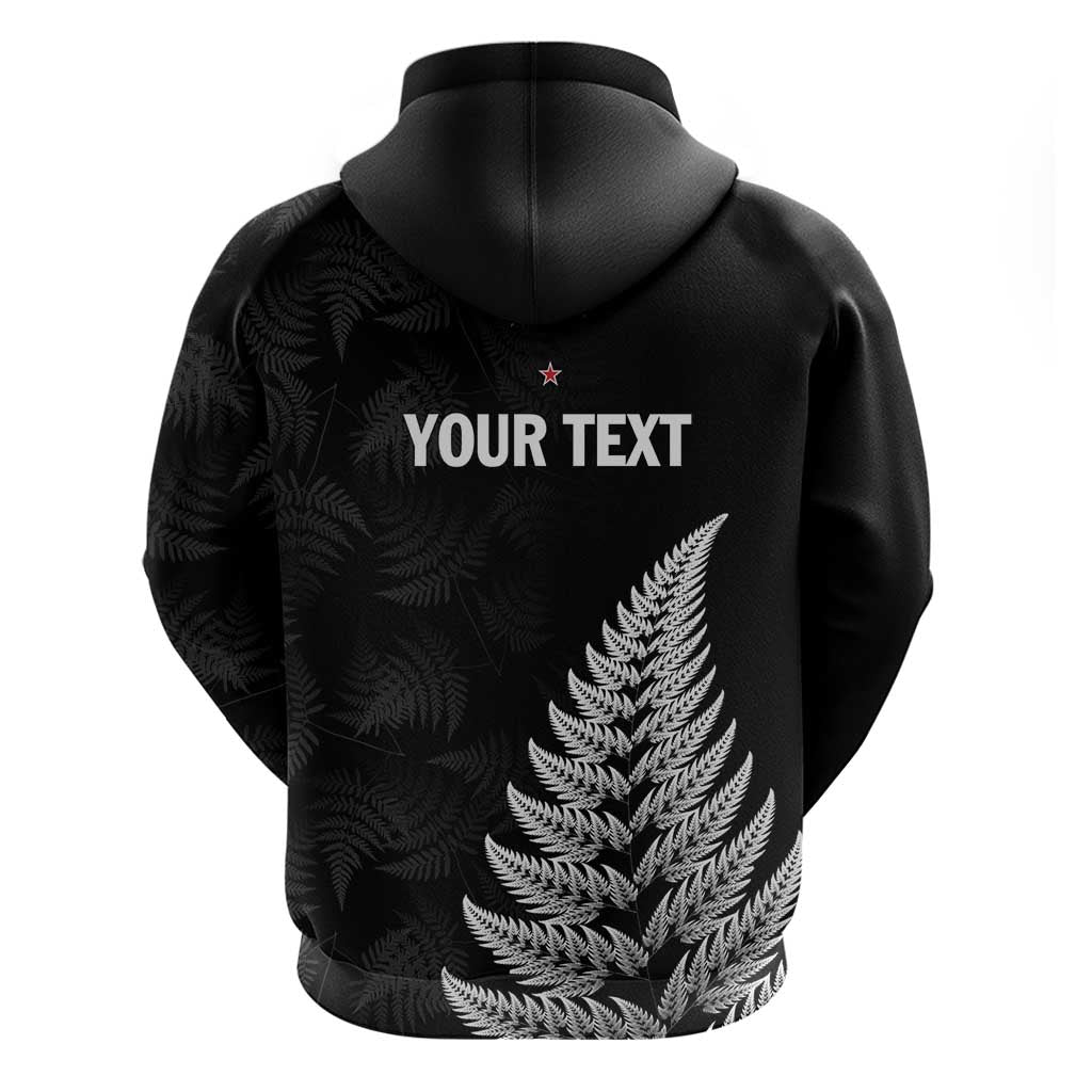 Personalised New Zealand 2025 Archery Zip Hoodie Aotearoa Silver Arrows Black LT01 - Polynesian Pride