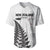 Personalised New Zealand 2025 Archery Baseball Jersey Aotearoa Silver Arrows White