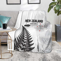 New Zealand 2025 Archery Blanket Aotearoa Silver Arrows White