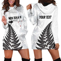 Personalised New Zealand 2025 Archery Hoodie Dress Aotearoa Silver Arrows White